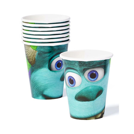 Monsters University Paper Cups